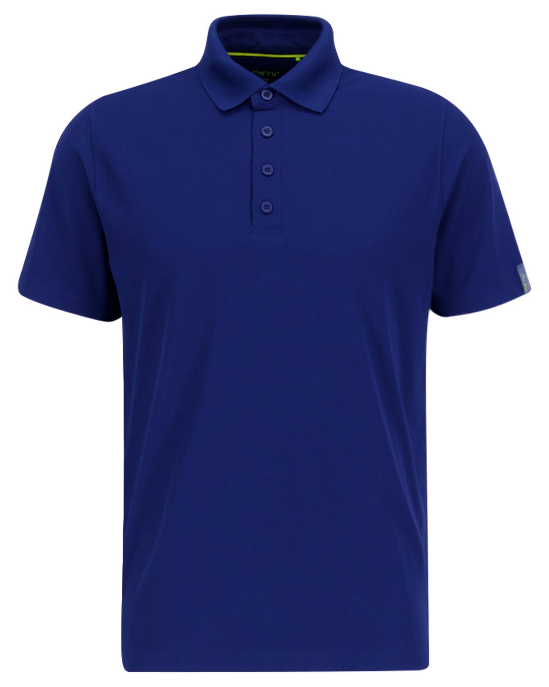 Meru Poloshirt Herren Poloshirt BRISTOL (1-tlg) royalblau (294)