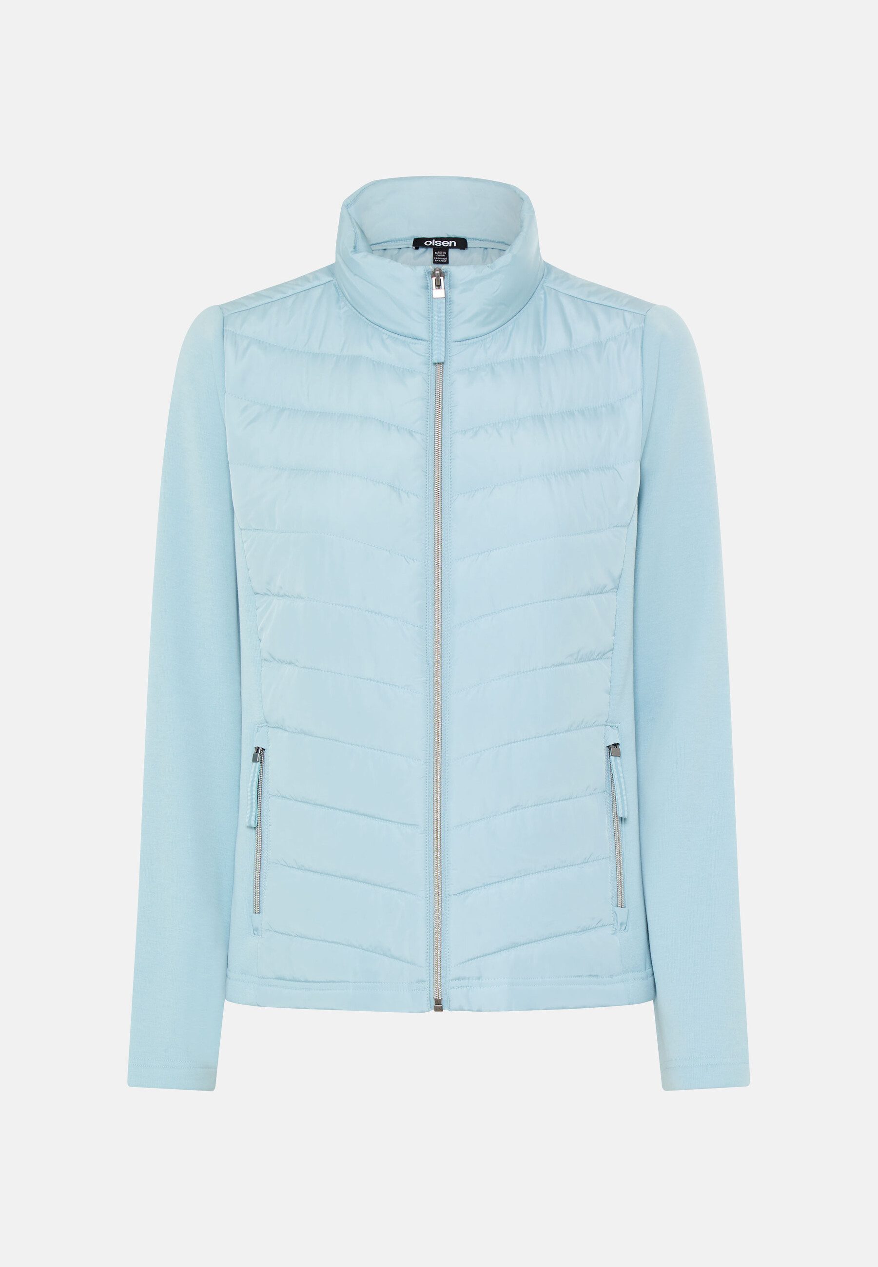 Olsen Hybridjacke im Material-Mix