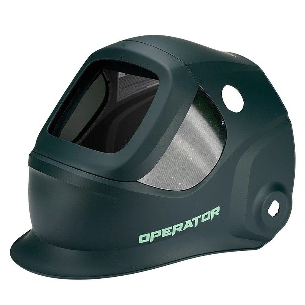 StahlFux Schweißhelm Schweißschutz Automatikhelm Migatronic (Spar-Set, 1-tlg., TH3P-Zertifizierter Atemschutz), Verstellbares 5-Punkt-Kopfband und ergonomisches Leichtbau-Design