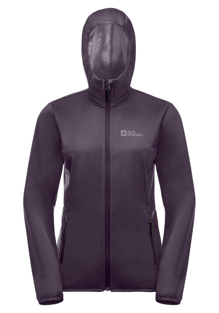 Jack Wolfskin Softshelljacke WINDHAIN HOODY W günstig online kaufen