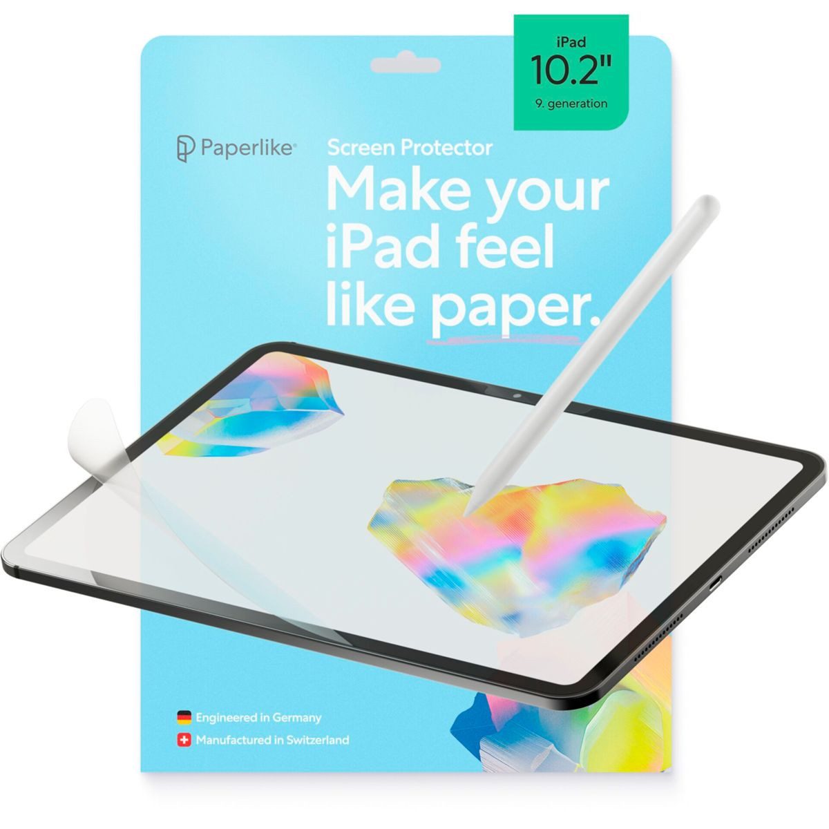 Paperlike Displayschutzfolie 3 Displayschutzfolie for iPad 10.2 (2019-2021)