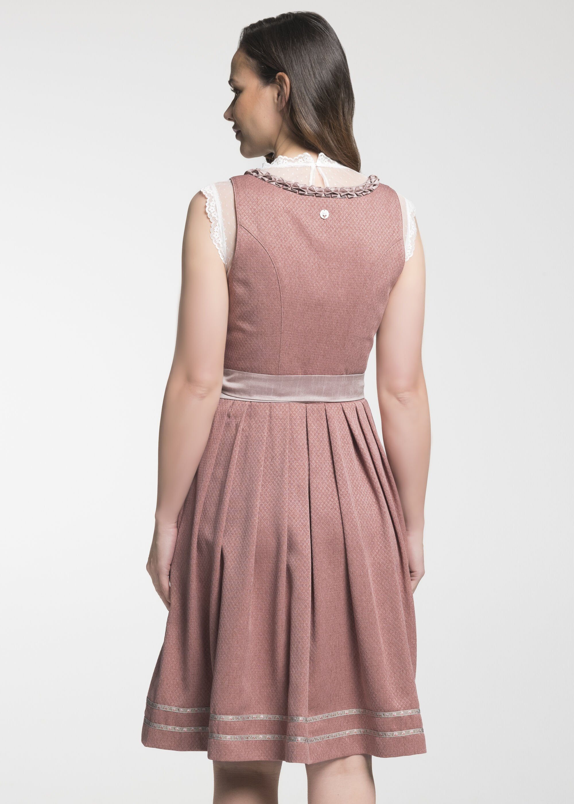 Spieth & Wensky Dirndl Diva (1-tlg) Karreeausschnit