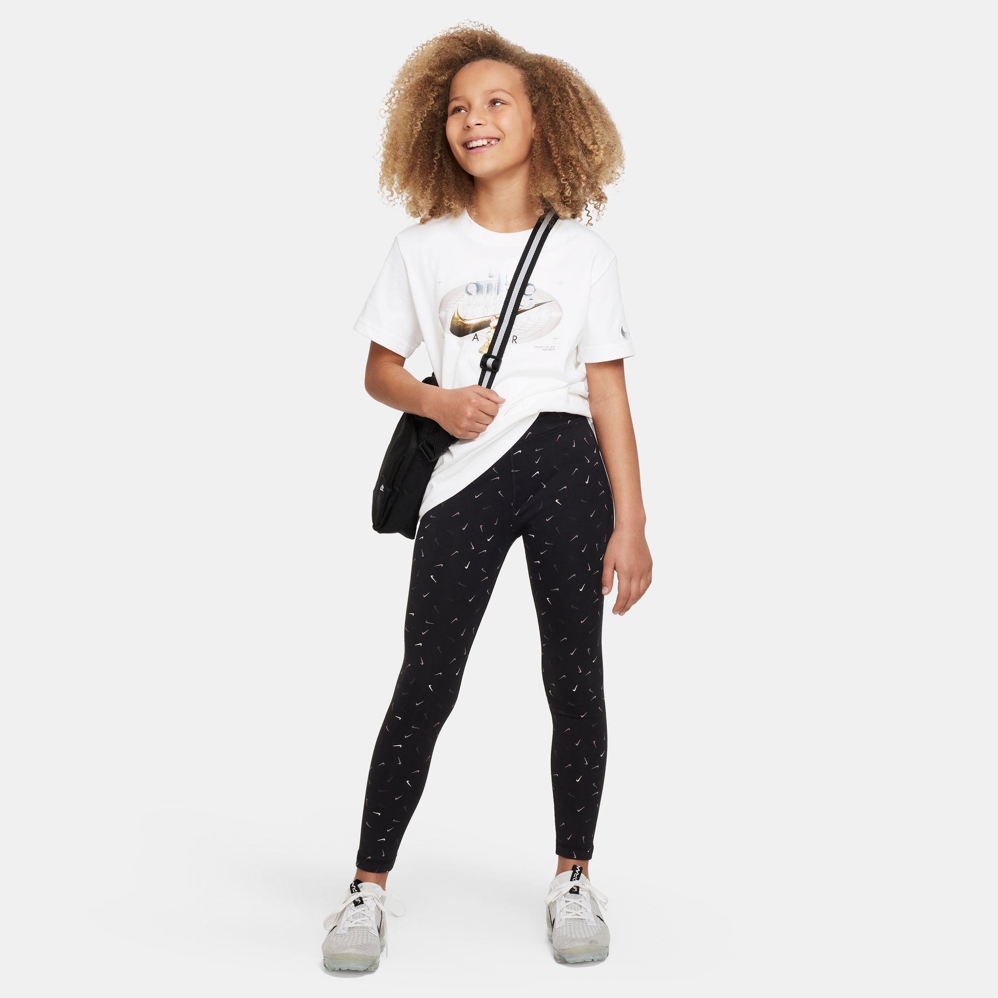 MID-RISE (GIRLS) Leggings KIDS' BIG Nike Sportswear ESSENTIAL LEGGINGS