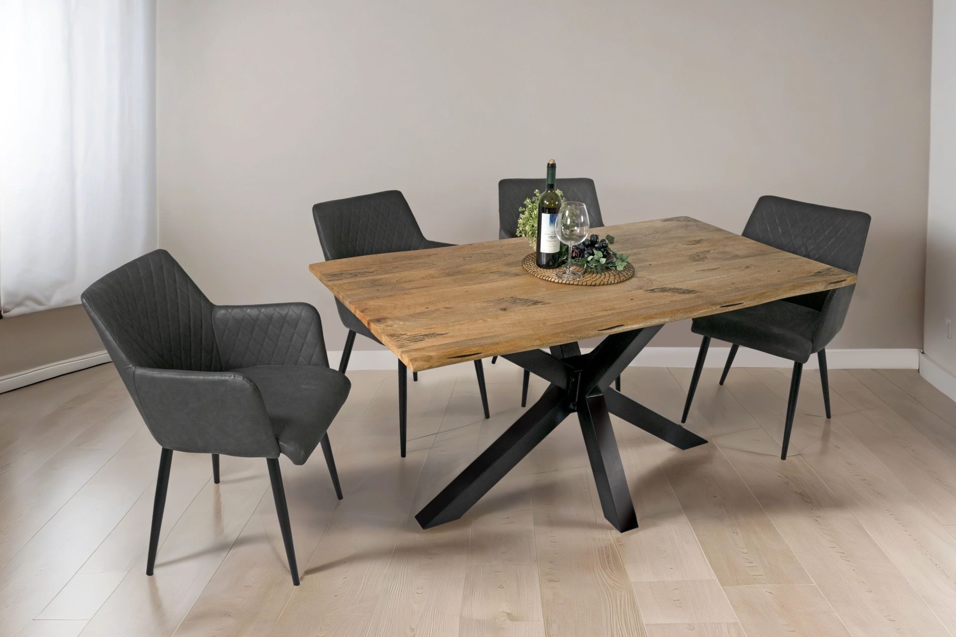 SAM® Baumkantentisch Panther, Mangoholz, Baumkante, verschiedene günstig online kaufen