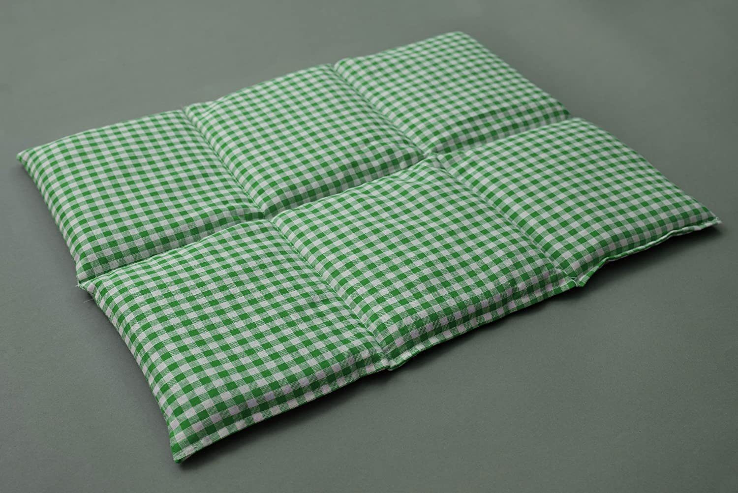 Giraffenland Wärmekissen Weizenkornkissen 40x30cm 6-Kammer - Körner Wärme Kissen 30x40 Weizen, Wärmekissen>Mikrowelle/Backofen, Kältekissen>Kühlschrank/Gefriertruhe