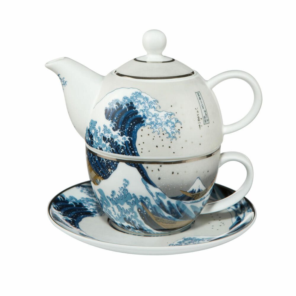 Goebel Teekanne Die Welle - Tea for One - Artis Orbis, 0,25 l