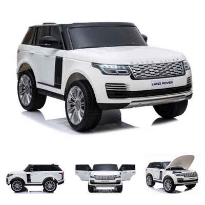 ES-Toys Elektro-Kinderauto Kinder Elektroauto Land Rover, Belastbarkeit 60 kg, Range Rover EVA-Reifen Allradantrieb