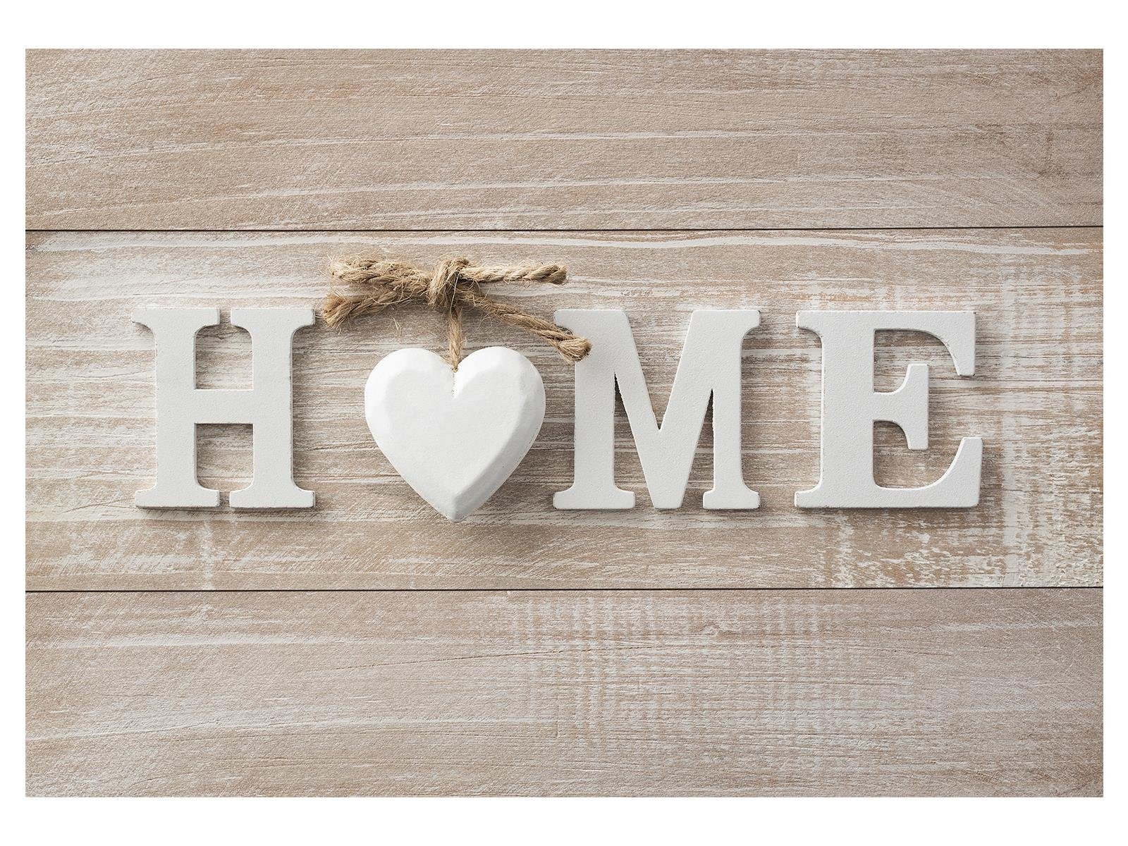 möbelando Wandbild Jad, Wandbild (Deko-Panel) aus Holz mit Motiv "Home". 68x98 cm.. € 42,95