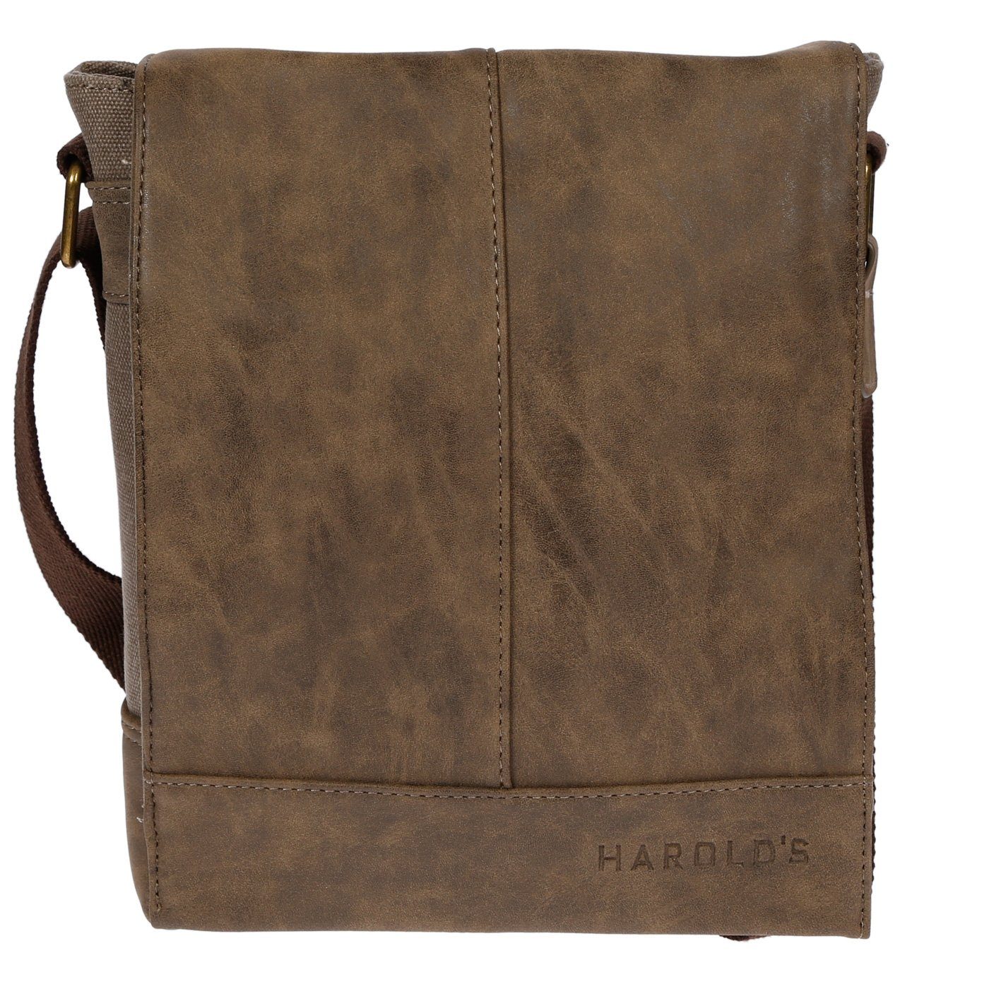 Henkeltasche Canvas Herren Damen Umhängetasche Schultertasche