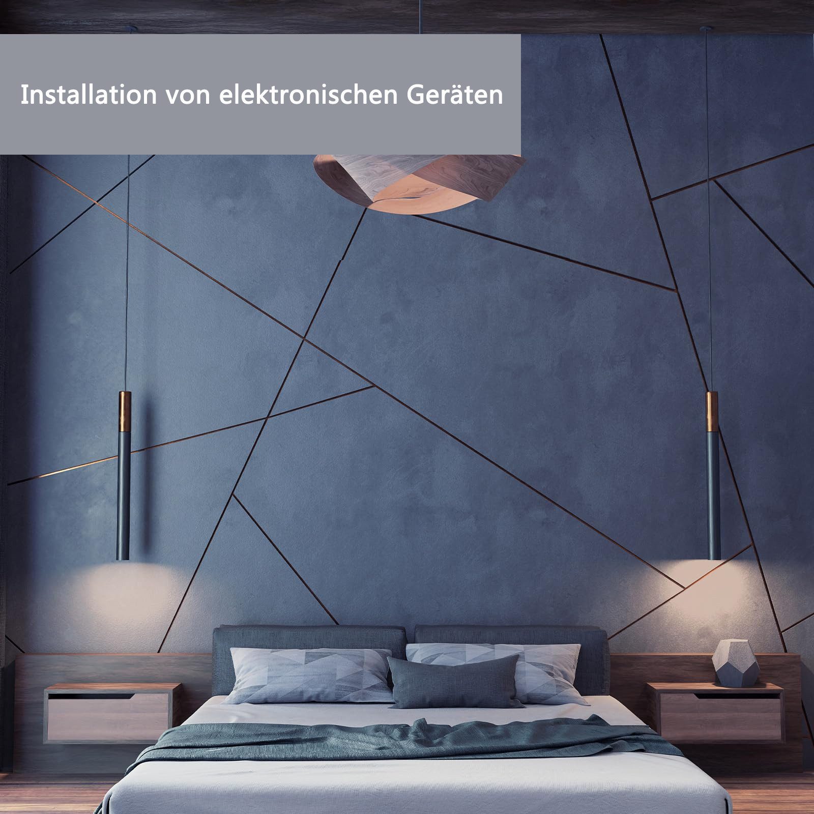 Coonoor Isoliertapete selbstklebende flexible Zierleiste Randleiste für Isoliertapeten, (1 St), Wasserdichte Nahtband Wanddekoration für Zuhause, Küche, Badezim – Bild 5 von 5