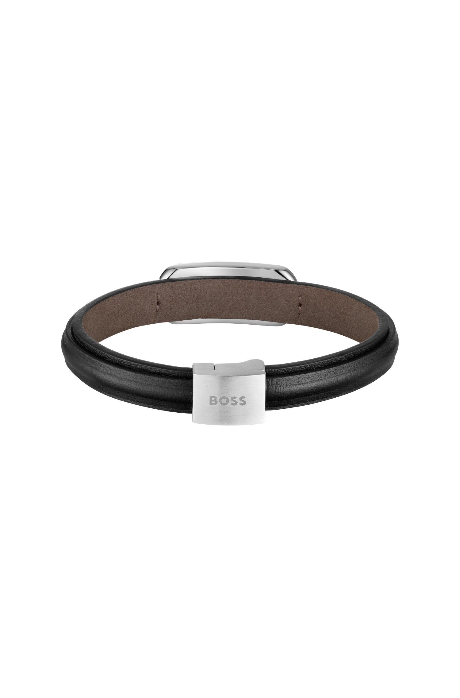 BOSS Lederarmband KODE