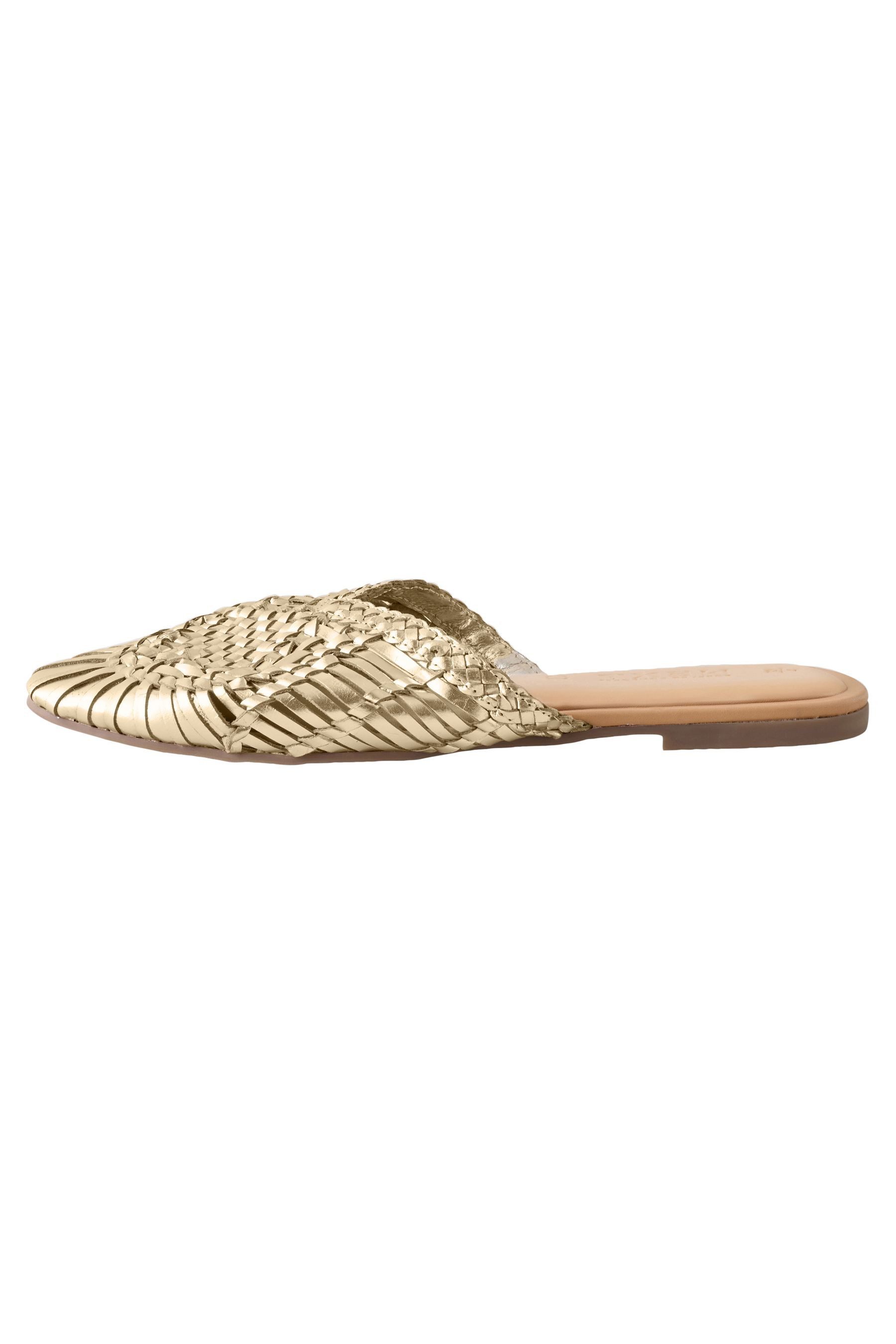 Next Forever Comfort® Lederpantoletten mit Flechtdesign günstig online kaufen