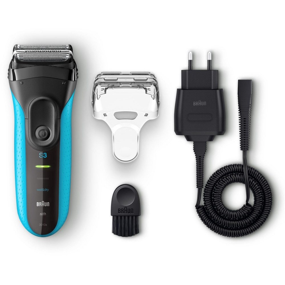 Braun Elektrorasierer braun 3010s series 3 ProSkin W&D Rasierer blau