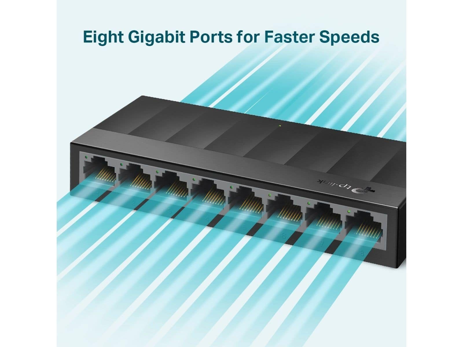 TP-Link TP-LINK Gigabit LiteWave LS1008G, Switch Netzwerk-Switch