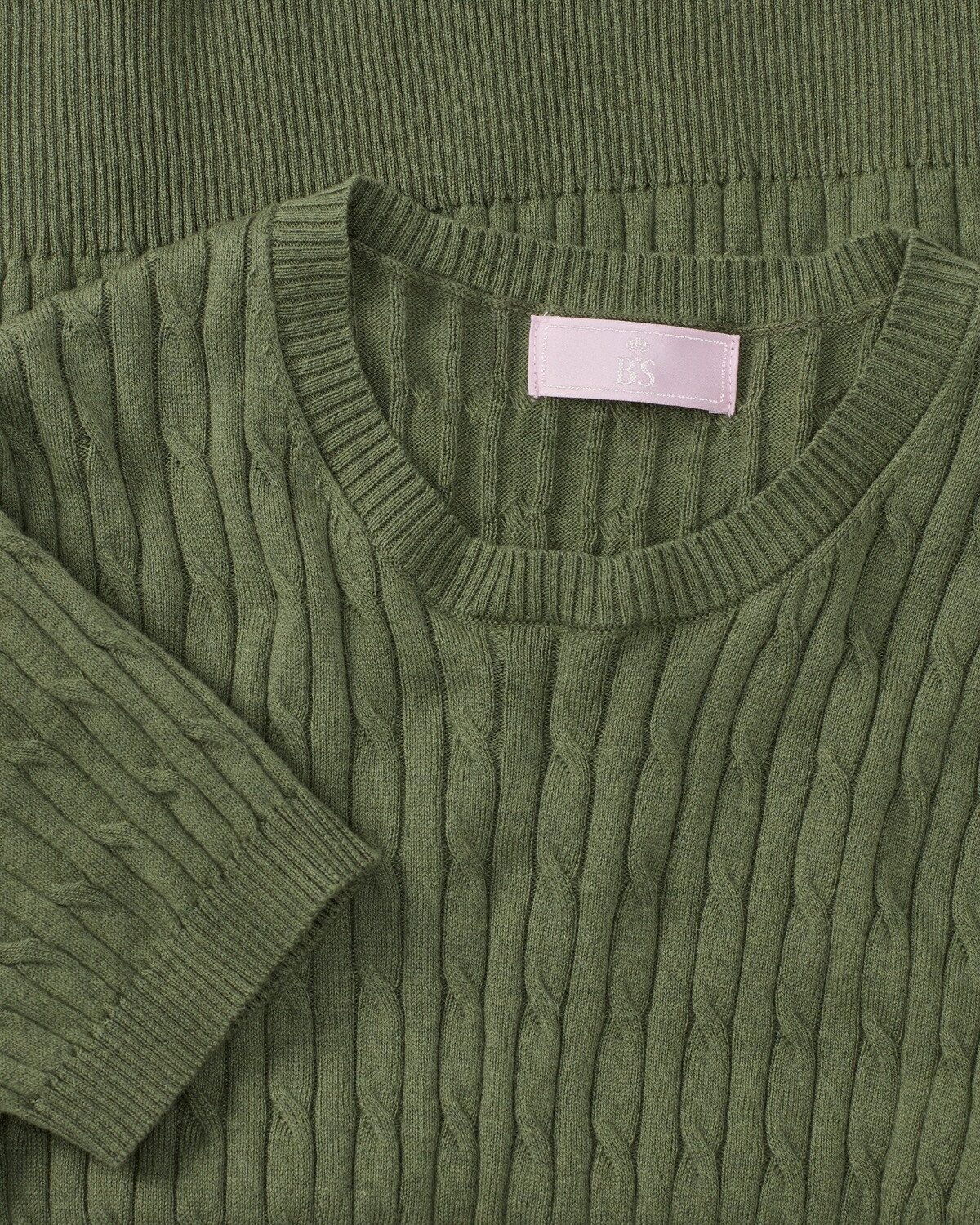 Brigitte von Schönfels Strickpullover Kurzarm-Pullover