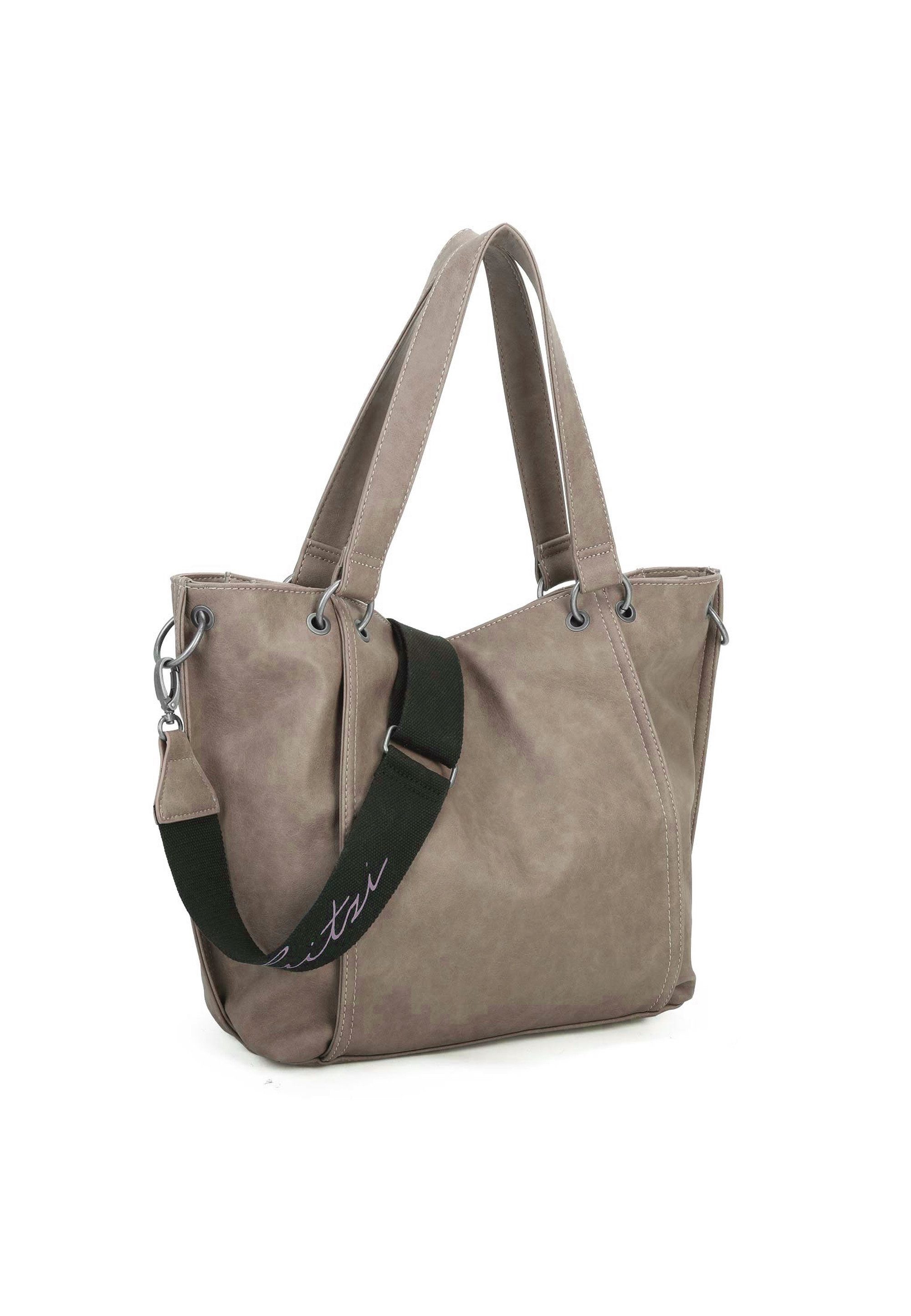 Fritzi aus Preußen Henkeltasche Eco-Fritzi02, aus veganen und recycelten Materialien