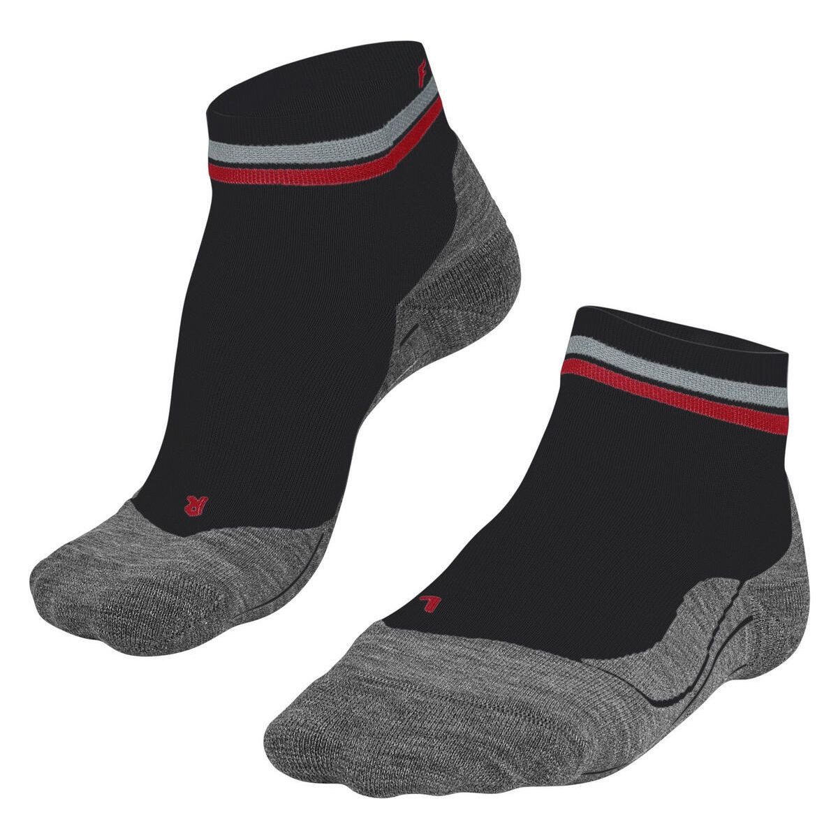 FALKE Sportsocken RU4 Endurance Short Reflect Damen Running Kurzsocken Leichte, reflektierende Laufsocken mit mittlerer Polsterung für