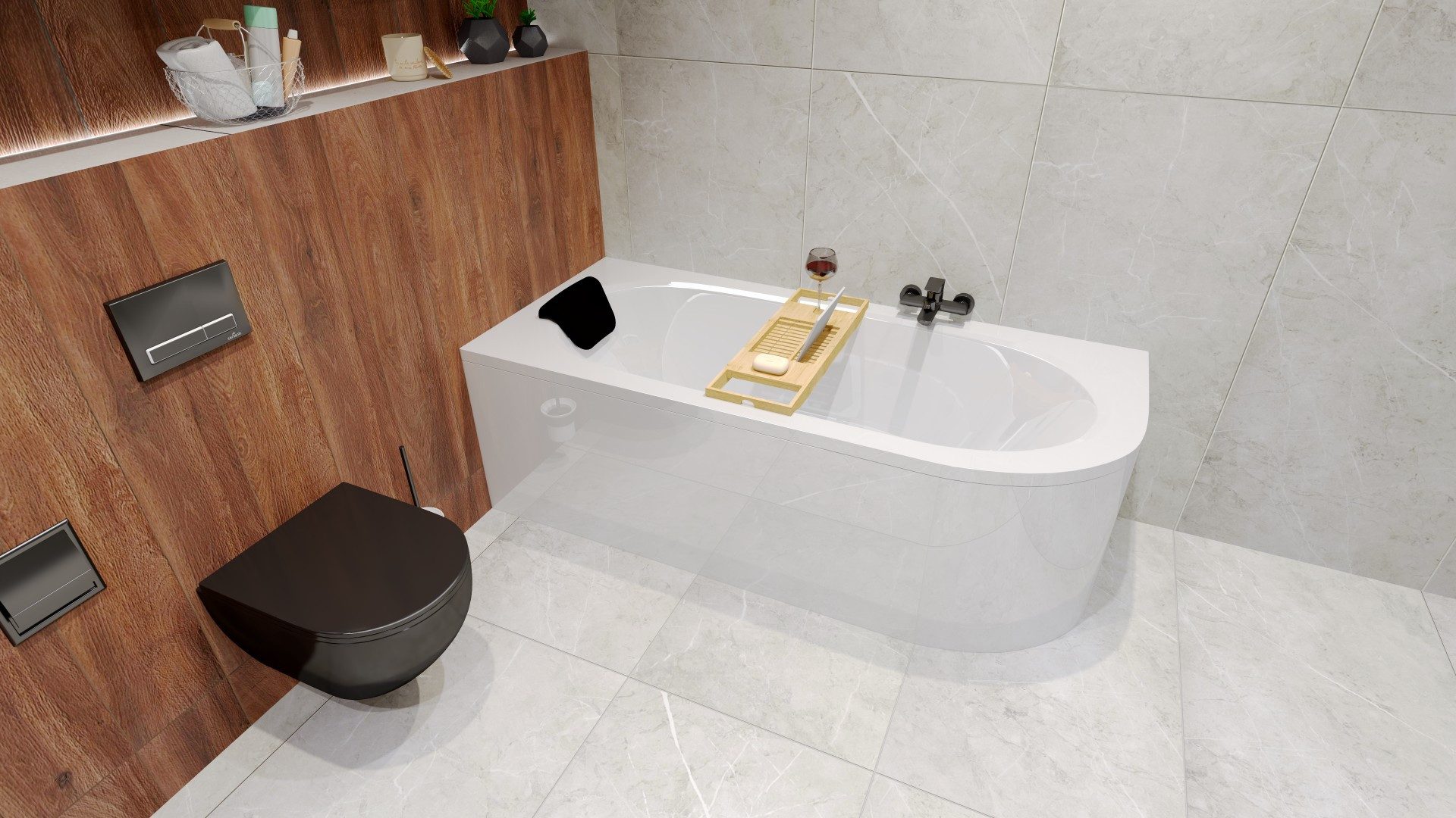 KOLMAN Badewanne Eckwanne AVITA 150x75 Links günstig online kaufen