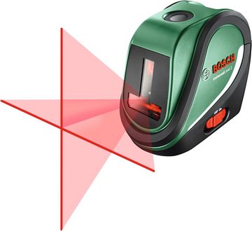 Bosch Home & Garden Kreuzlinienlaser UniversalLevel 2, Max. Reichweite: 10m (Laserlinien und Laserpunkt)