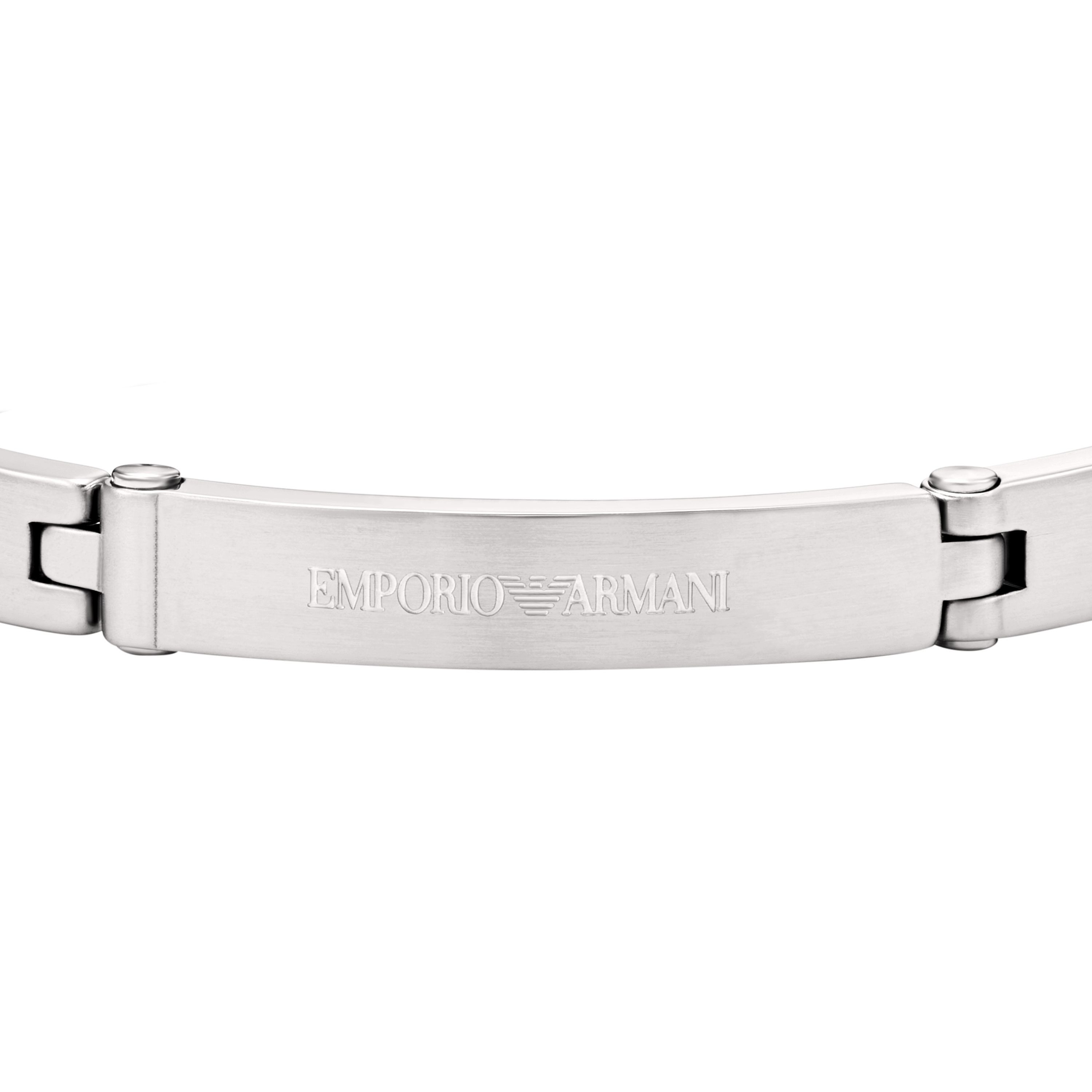 Emporio Armani Armreif Schmuck Geschenk Edelstahl