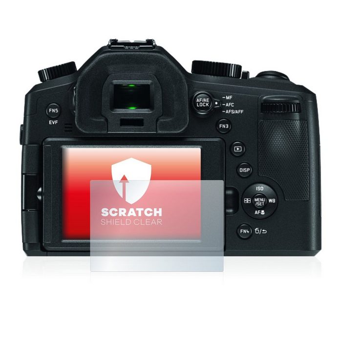 upscreen Schutzfolie für Leica V-LUX (Typ 114) Displayschutzfolie Folie klar Anti-Scratch Anti-Fingerprint
