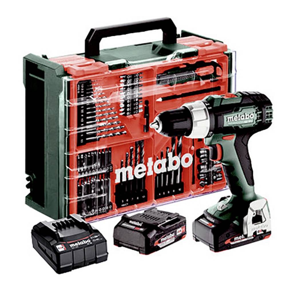 metabo Schlagschrauber SB 18 L Set Akku-Schlagschrauber 60 Nm 18 V Anzahl mitgelieferte, bürstenlos, inkl. Koffer, inkl. 2. Akku, inkl. Ladegerät, mit Zubehör