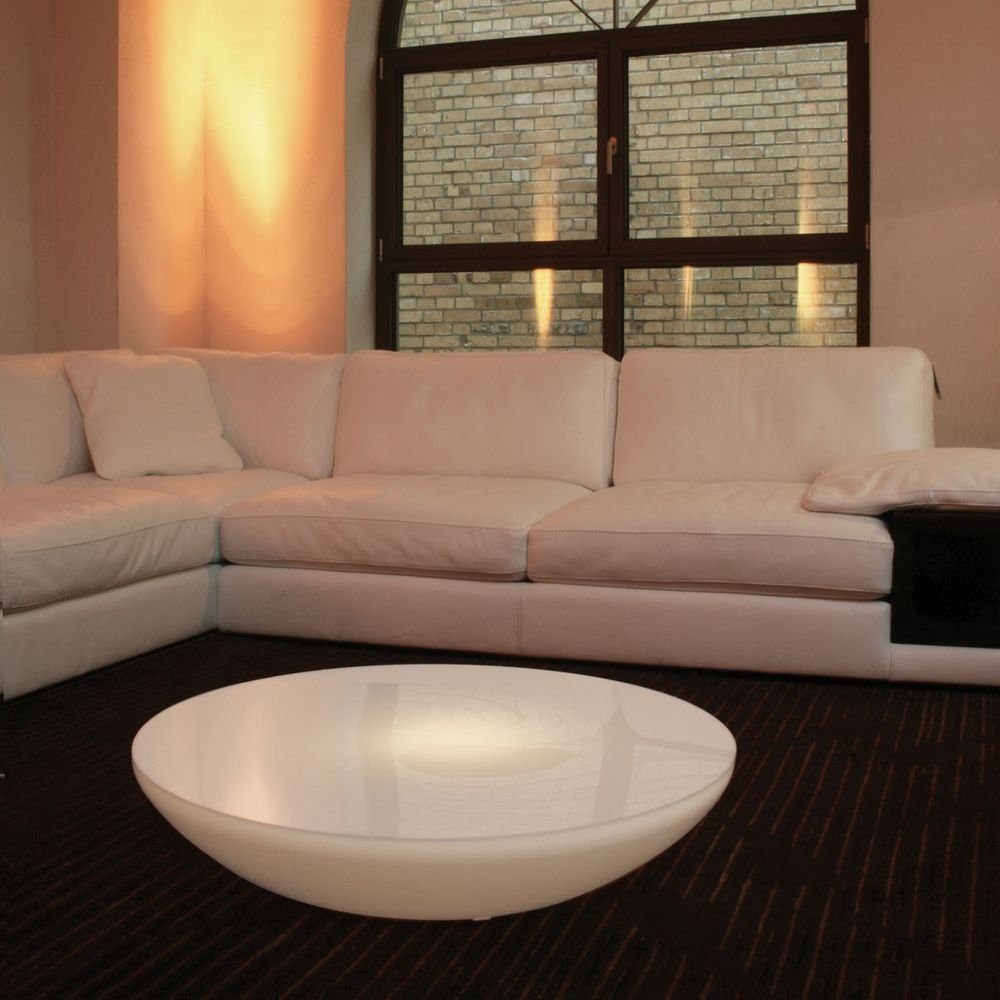 Stehlampe Pro Moree Weiß, LED Lounge Variation Transluzent