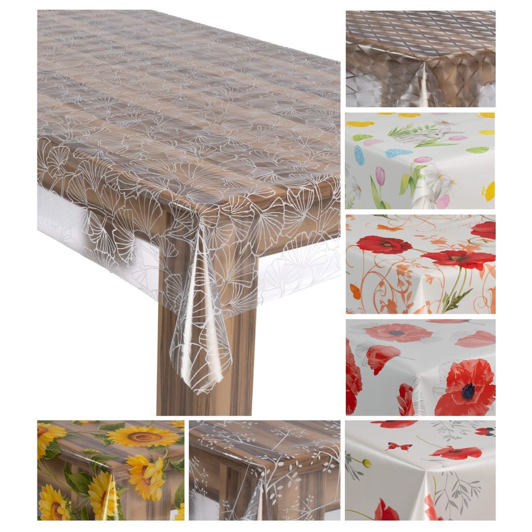 laro Tischdecke Wachstuch-Tischdecke Wachstischdecke Gartentischdecke