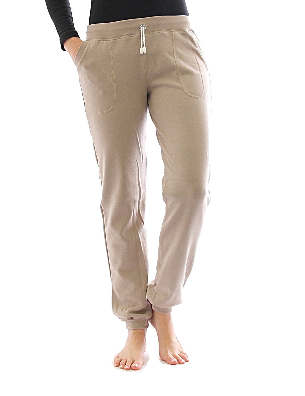 F&K-Mode Jogginghose Jogging Hose innen Fleece Thermo Taschen Sport Gummibu günstig online kaufen