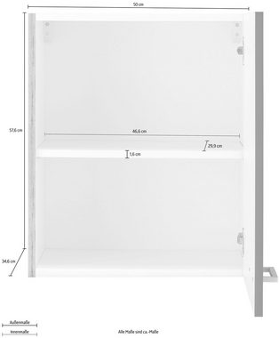 OPTIFIT Hängeschrank Iver Breite 50 cm, mit 1 Tür