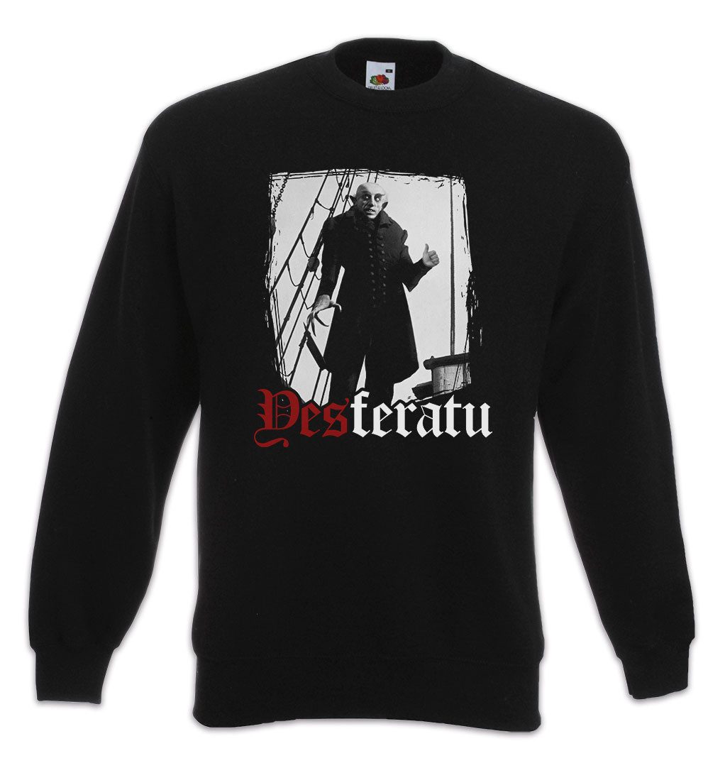 Sweatshirt Yesferatu B Sweatshirt Classic Movie Film Nosferatu Kinski Bela Klaus