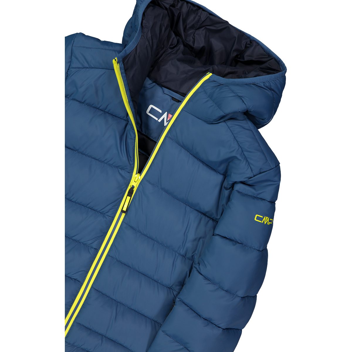 CMP Steppjacke KID JACKET FIX HOOD mit Kapuze, winddicht, wasserabweisend, aus Polyester