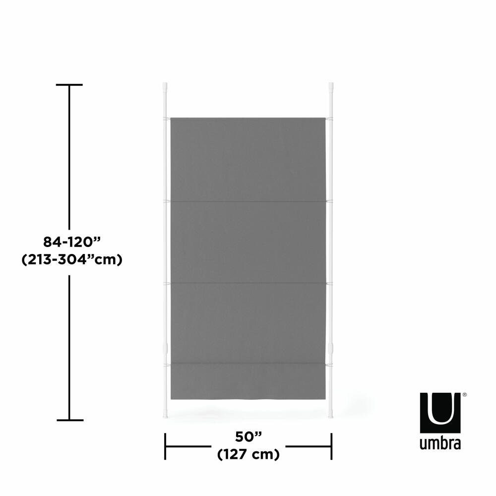 Anywhere Umbra Anthrazit mit Panel Raumteiler