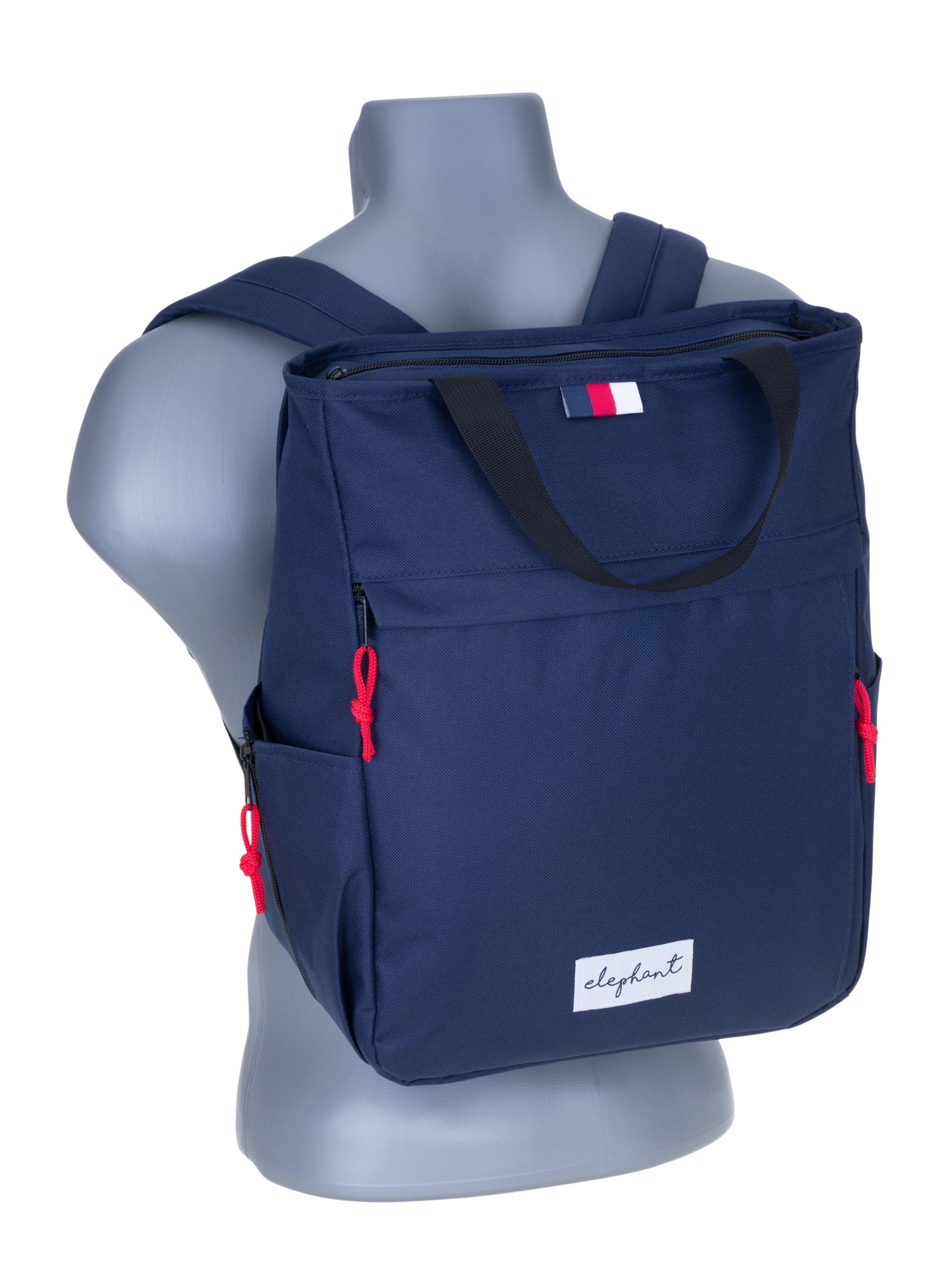 Spear Bags Cityrucksack Rucksack Damen Damenrucksack klein Hygge A4 Büro Freizeit, Geheimfach Handtasche Daypack + Schlüsseletui