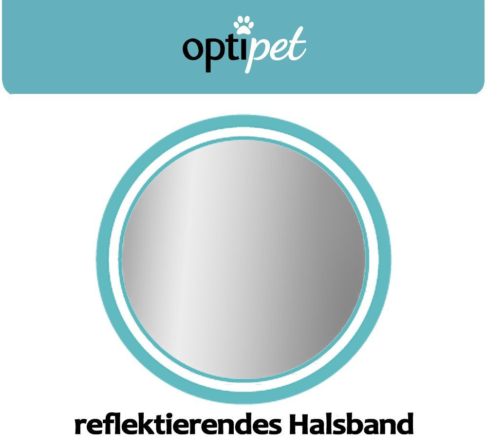 Thumbnail - OptiPet Katzen-Halsband Flohhalsband für Katzen Zeckenhalsband, Wirkt 4 Monate, wasserfest, reflektierend, Anti-Strangul...
