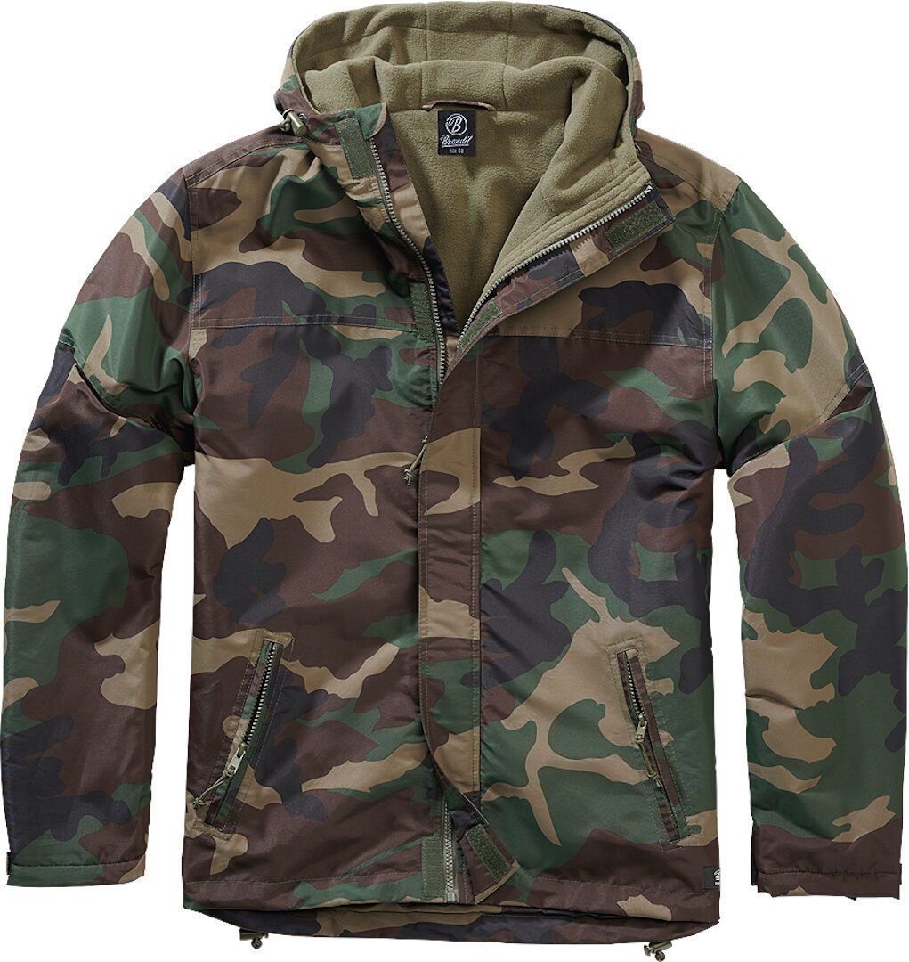 Brandit Motorradjacke Windbreaker Frontzip Jacke wasserabweisend reißversch günstig online kaufen
