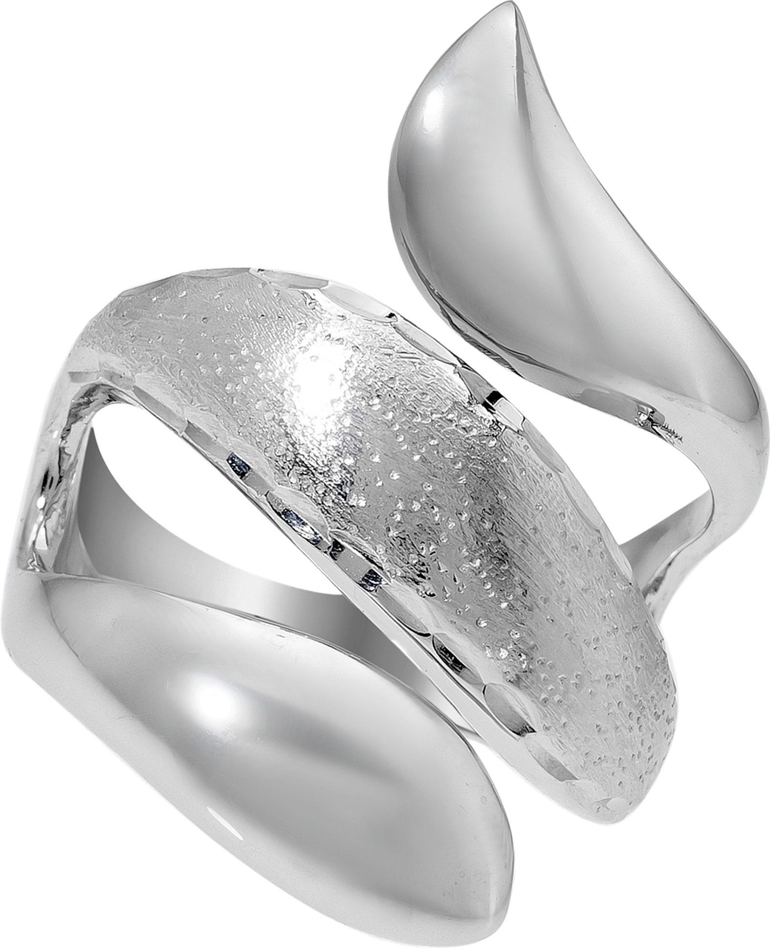 (Fingerring), (Schlange) Silber Balia mit 60 Größe Fingerring Silberring Damen 925 Balia für Sterling 925 diamantierter Silber Ring (19,1),