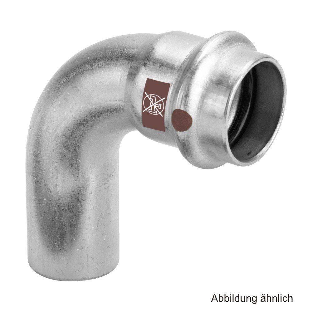 Viega Wasserrohr Viega Temponox Bogen 90° I-A, Modell 1716.1, 54 mm
