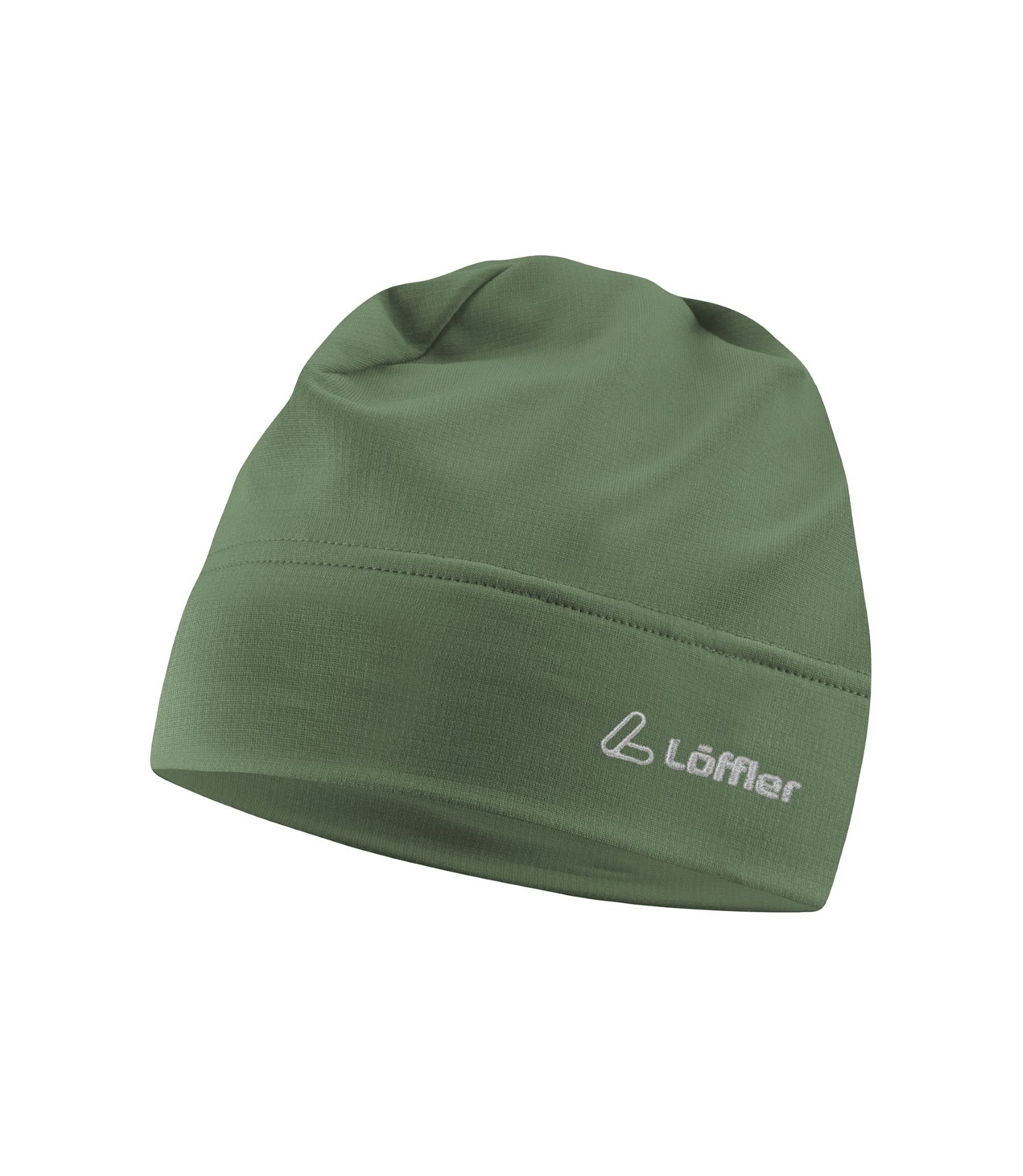 Löffler Beanie Tech-Stretch Fleece Hat - dunkelgrün