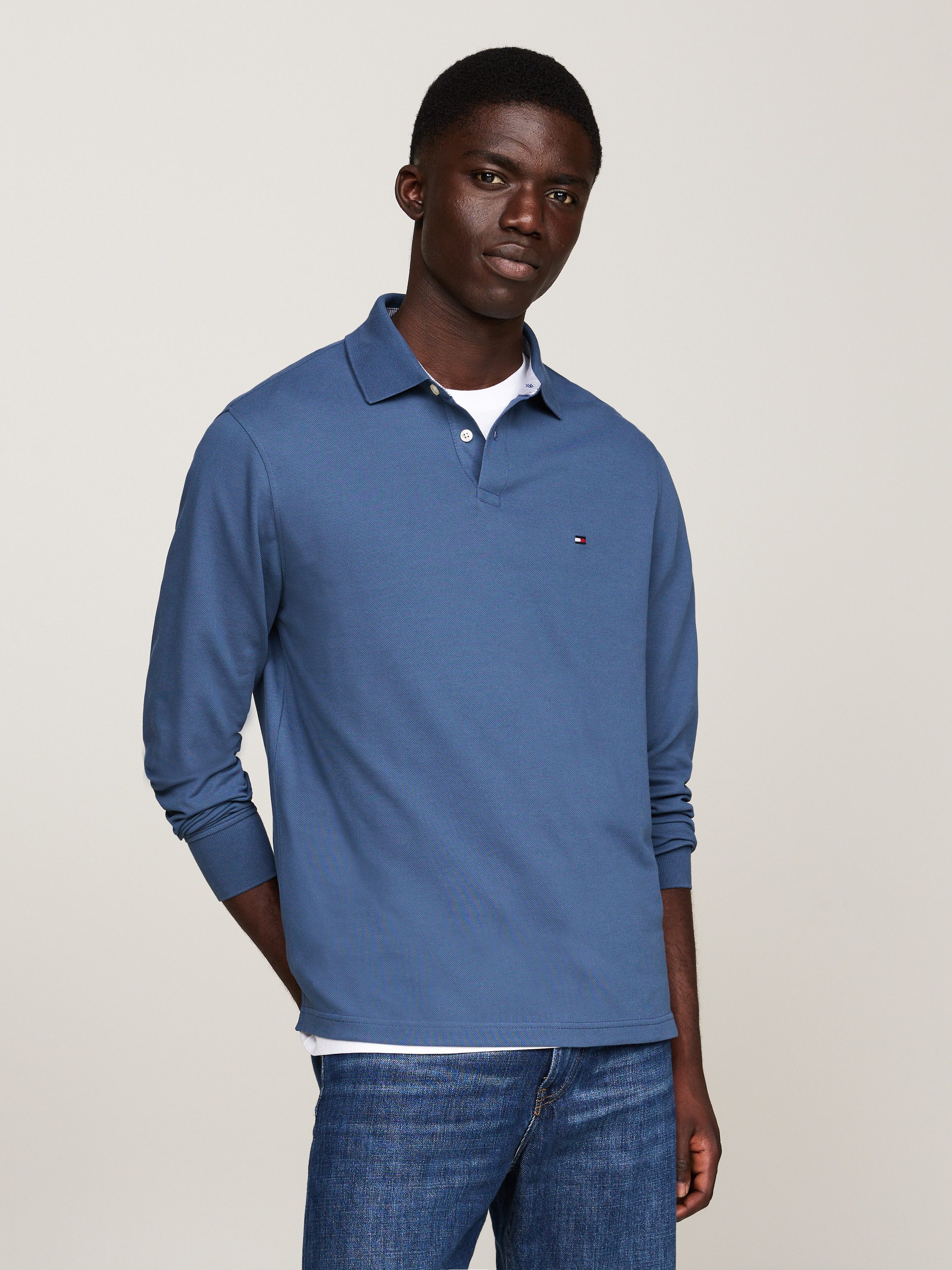 Tommy Hilfiger Langarm-Poloshirt 1985 REGULAR LS günstig online kaufen