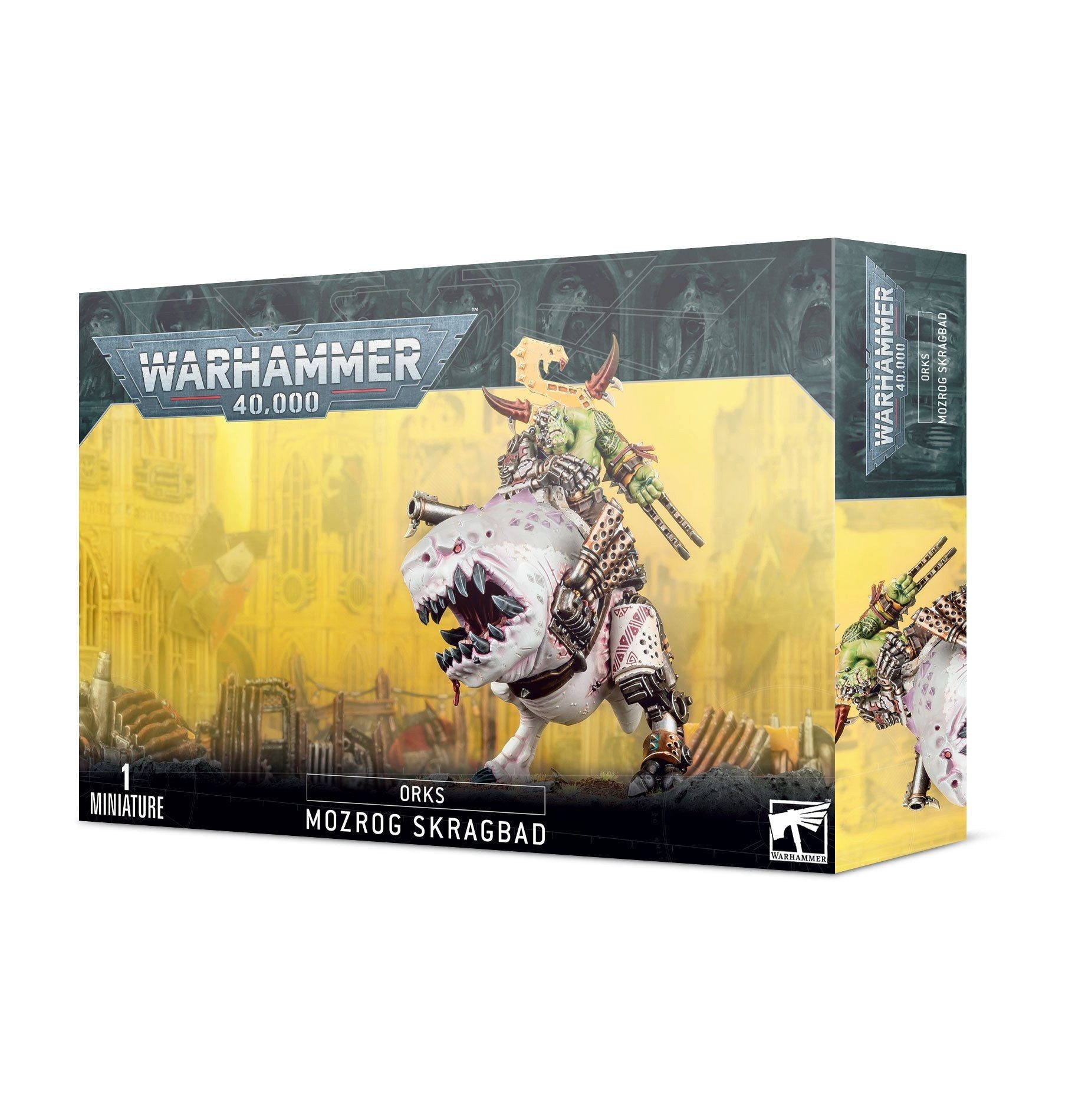 Spielfigur Warhammer 40.000 Orks Mozrog Skragbad