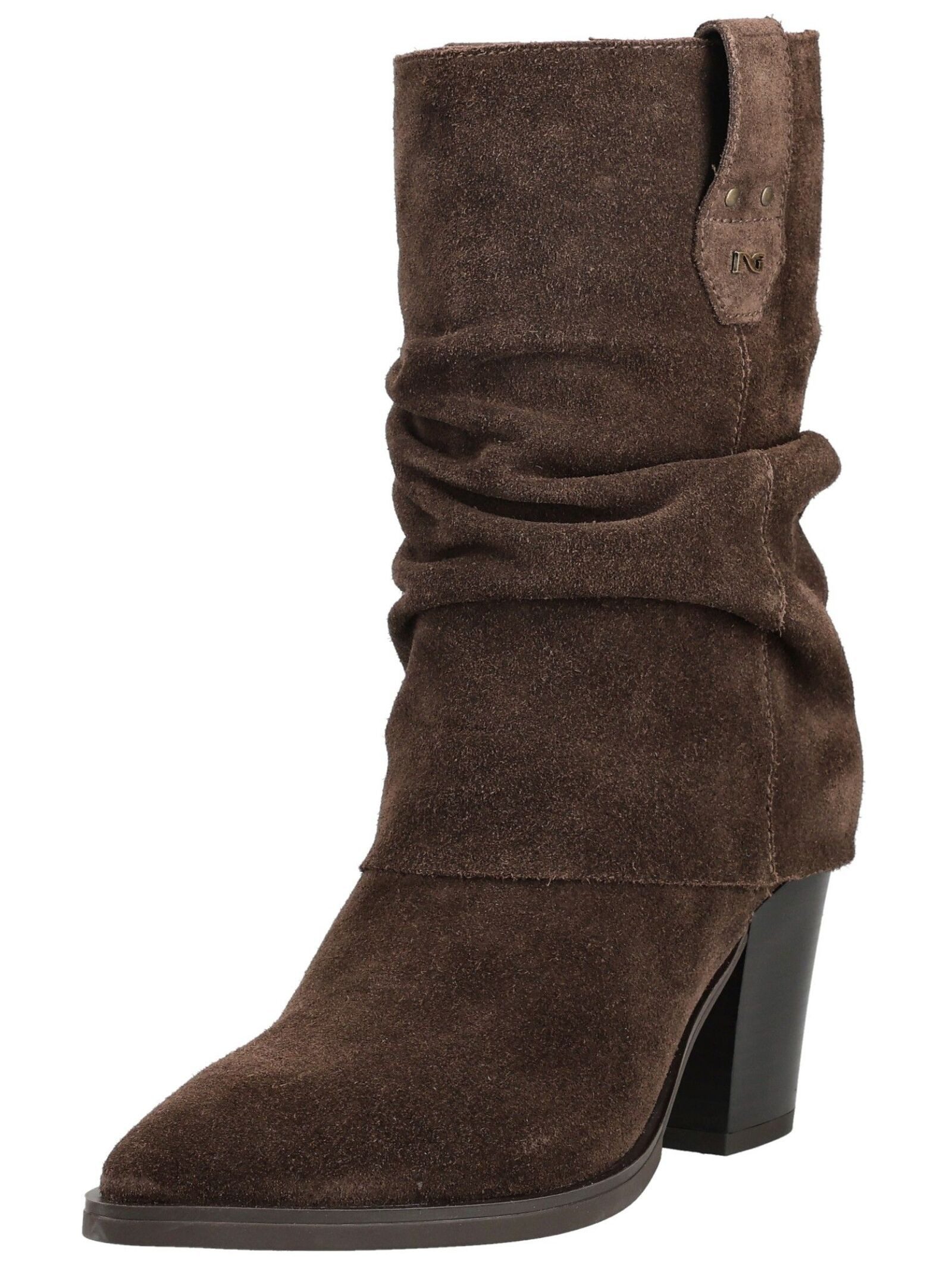 Nero Giardini Nero Giardini Stiefelette Veloursleder High-Heel-Stiefelette