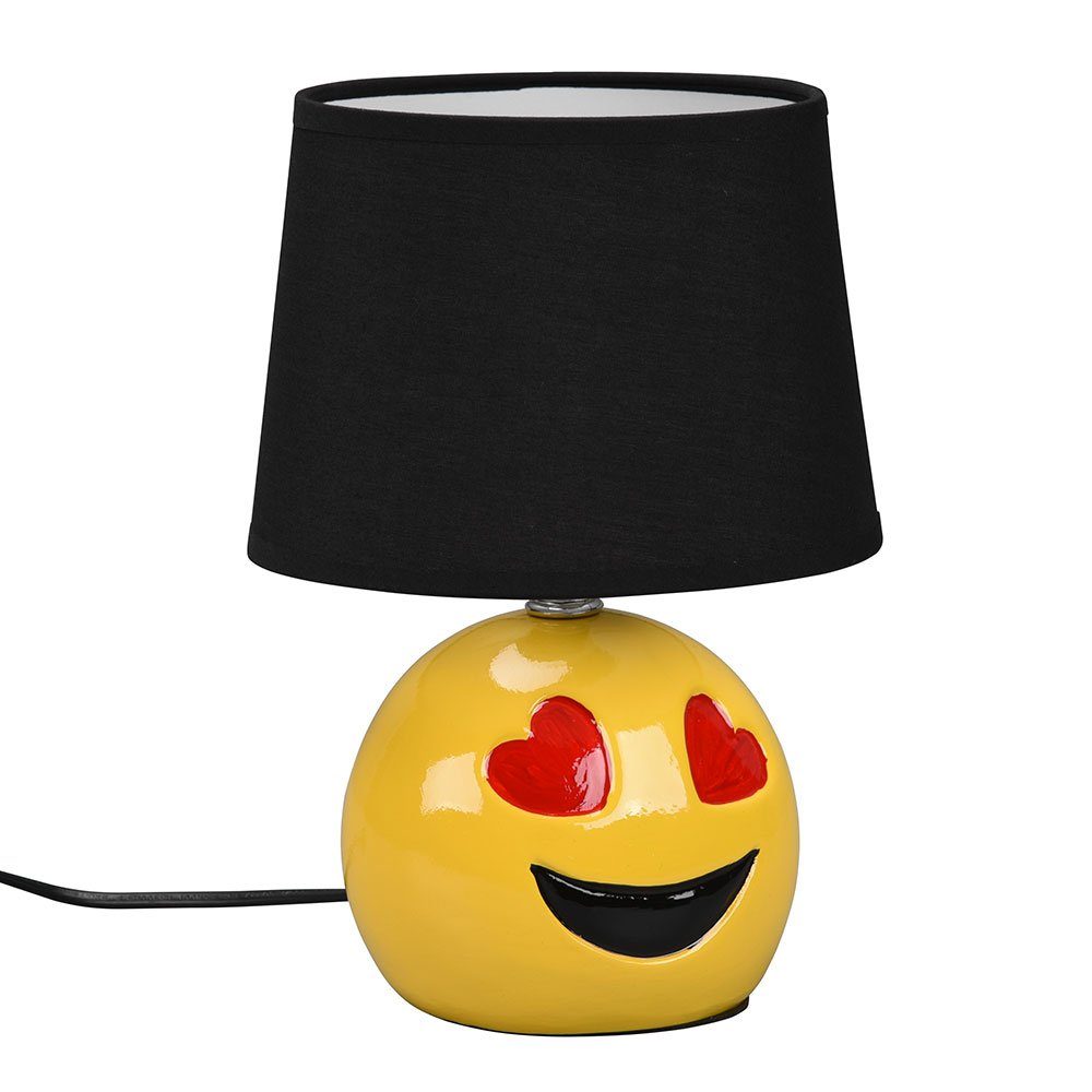 Tischlampe Schlafzimmer Leuchtmittel Nachttischlampe für nicht inklusive, Tischleuchte, etc-shop Keramik