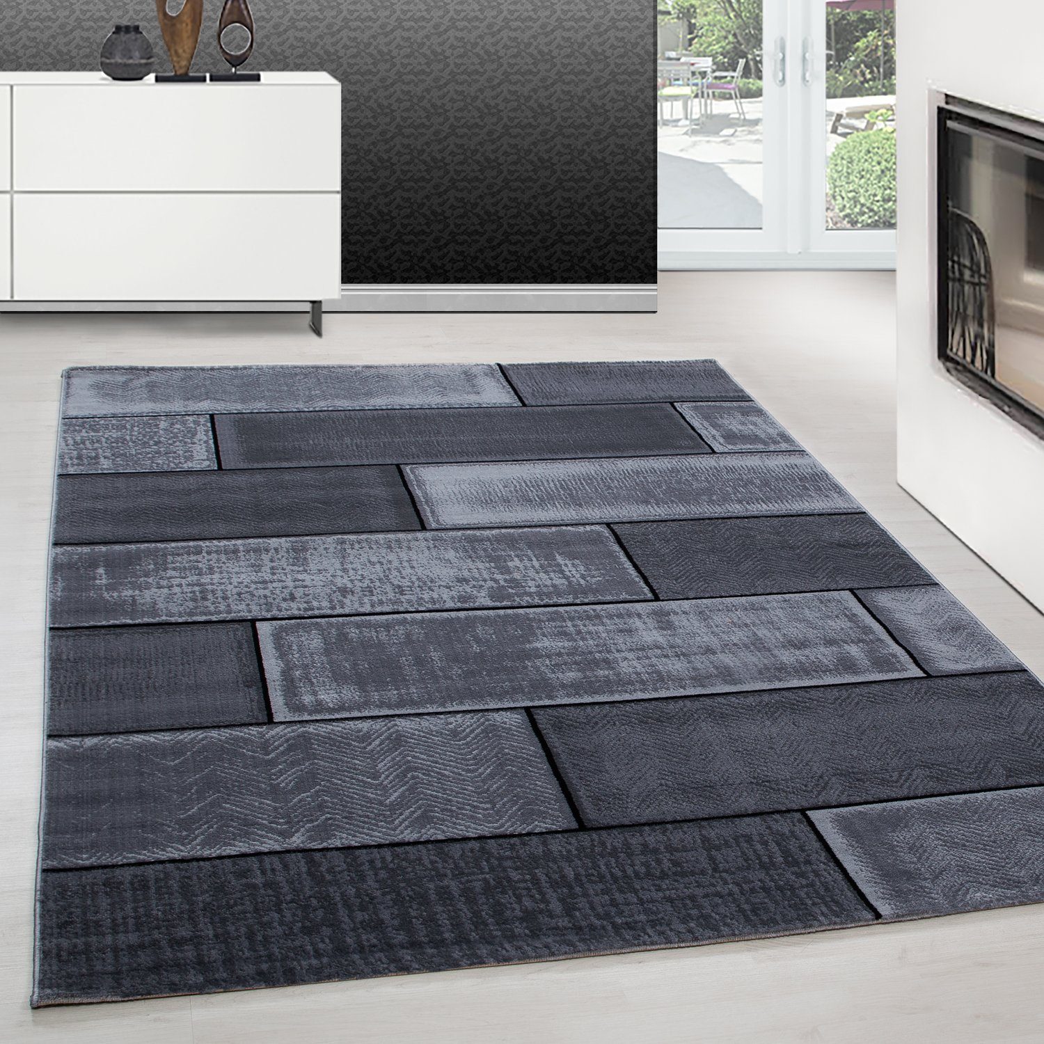 Teppium Teppich Steindesign, Rechteckig, Höhe: 6 günstig online kaufen