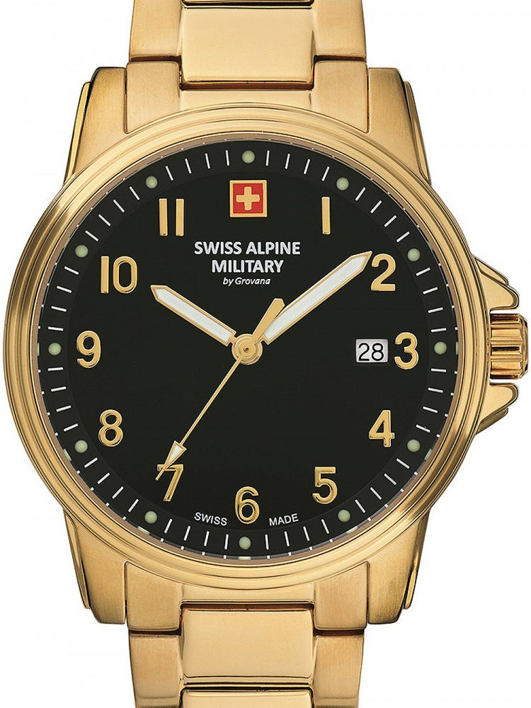 Swiss Alpine Military 7011.1117 10ATM Quarzuhr 40mm Herren Alpine Military Swiss