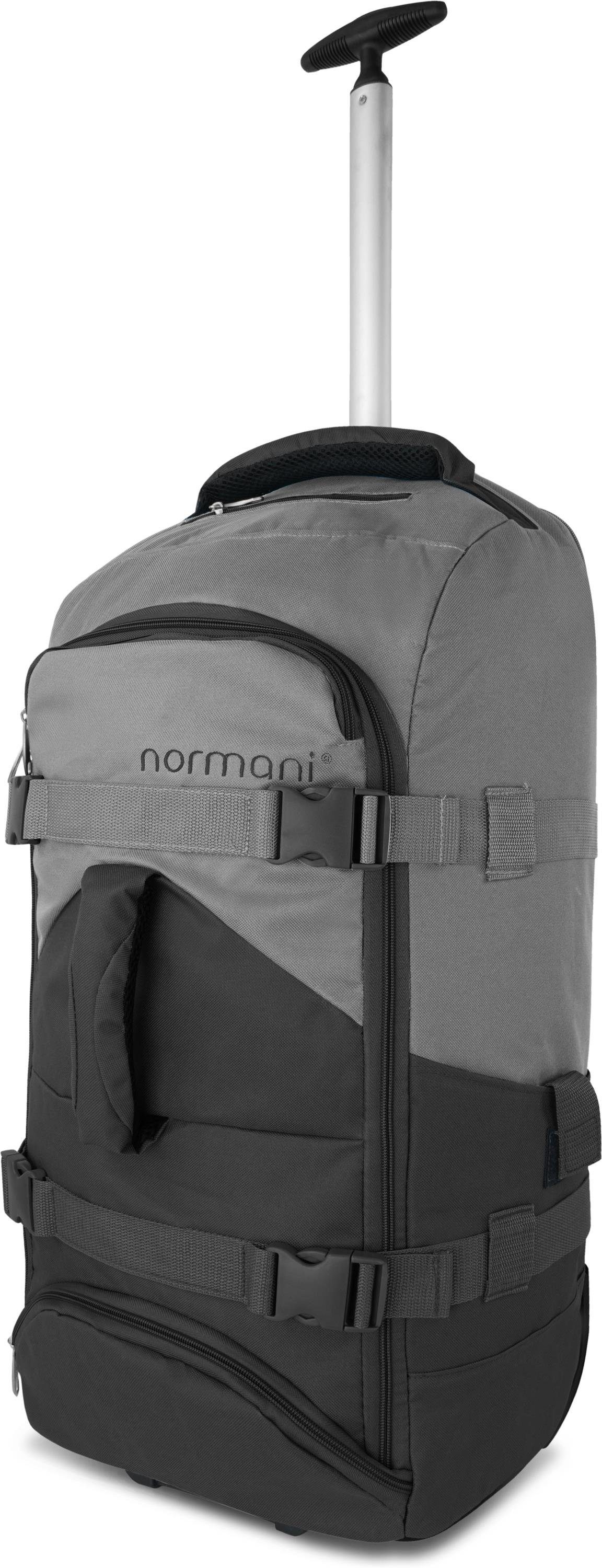 normani Reisetasche Reisetasche mit Rucksackfunktion 60 Liter Melano, Rucks günstig online kaufen