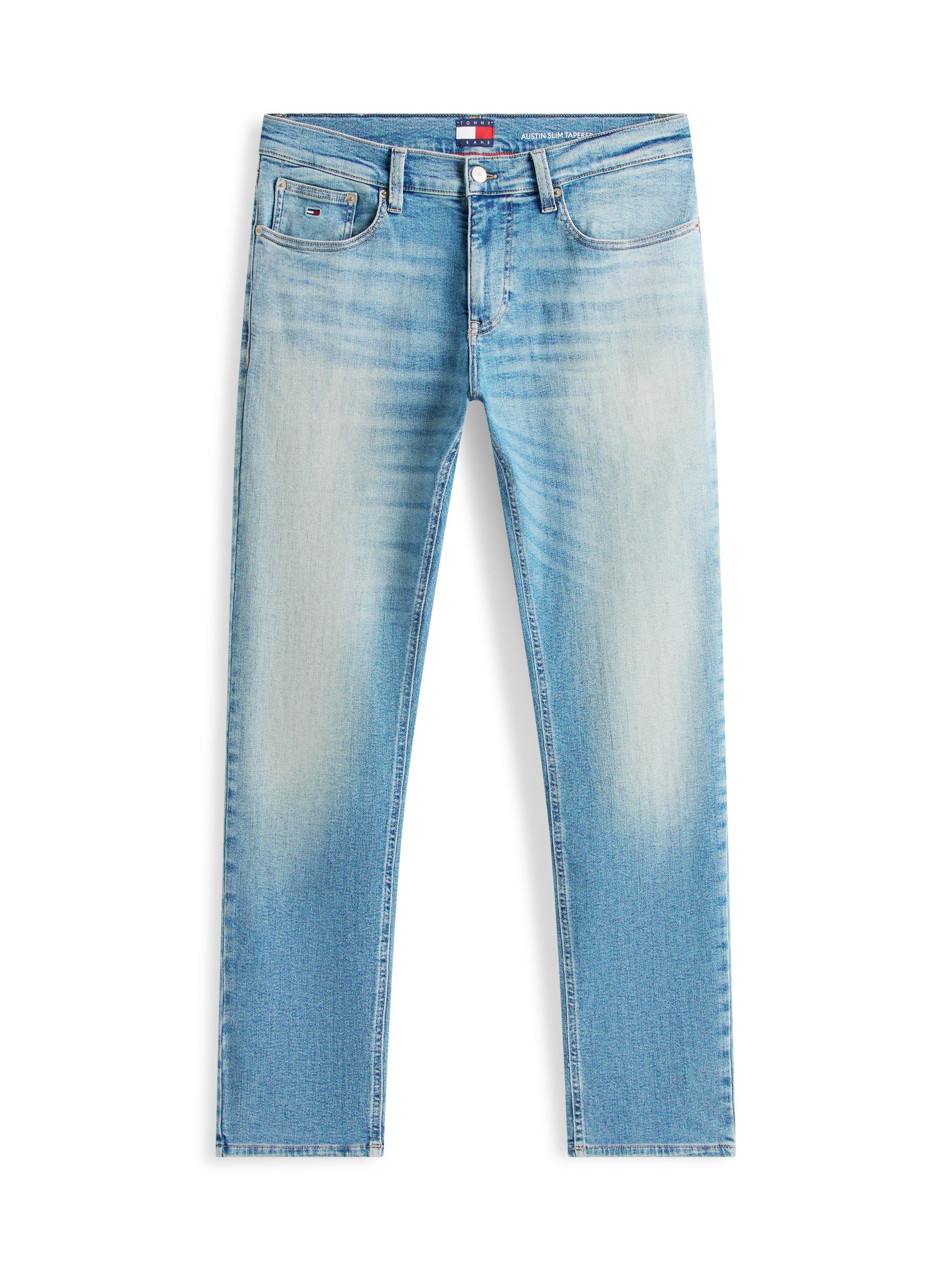 Tommy Jeans Slim-fit-Jeans AUSTIN SLIM TAPERED mit Whisker-Effekt – Bild 4 von 5