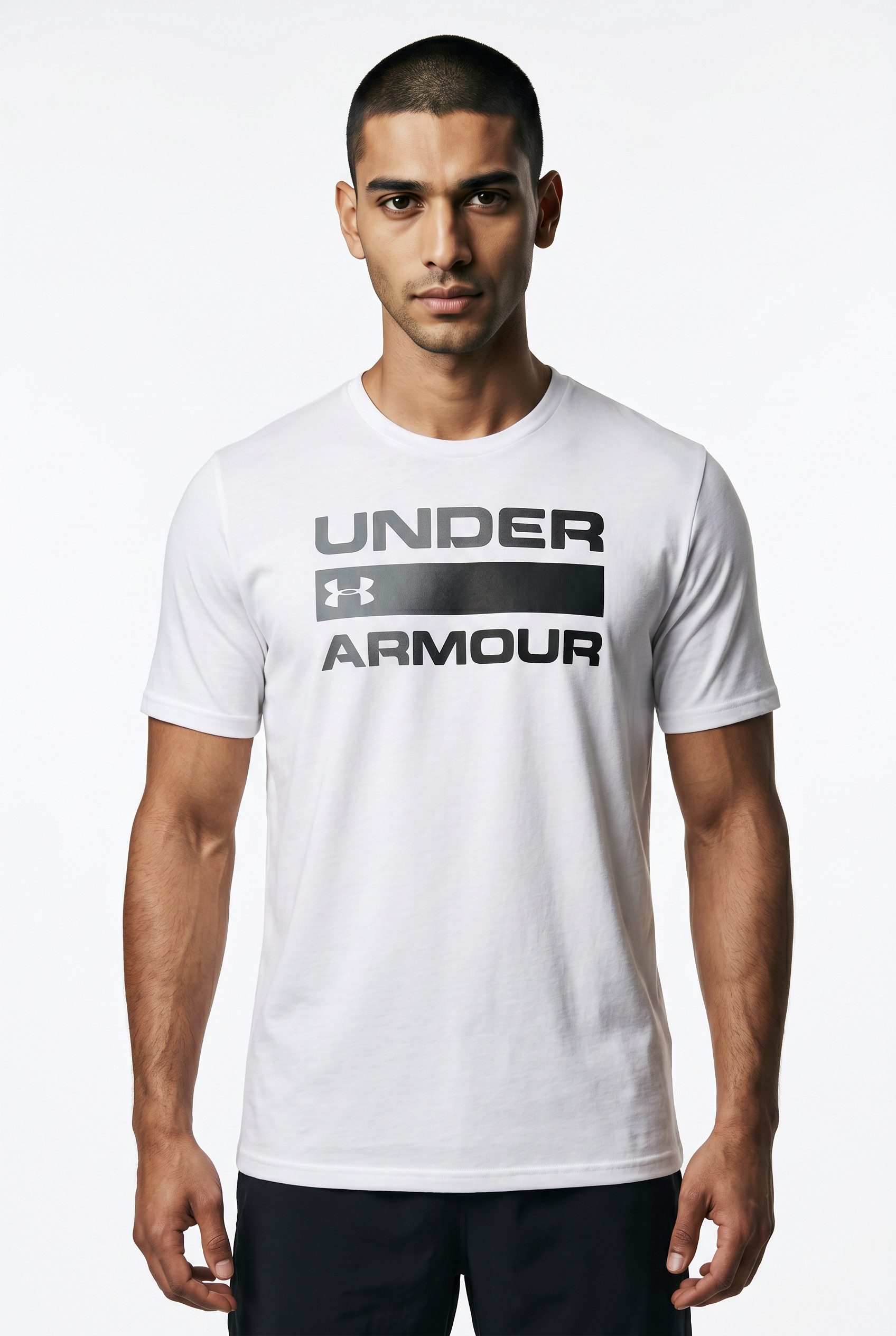 Under Armour® T-Shirt UA TEAM ISSUE WORDMARK SS leichtes Kurzarmdesign, mit Rundhalsausschnitt. Reduzierter Preis € 24,99. Unverbindliche Preisempfehlung € 33,00