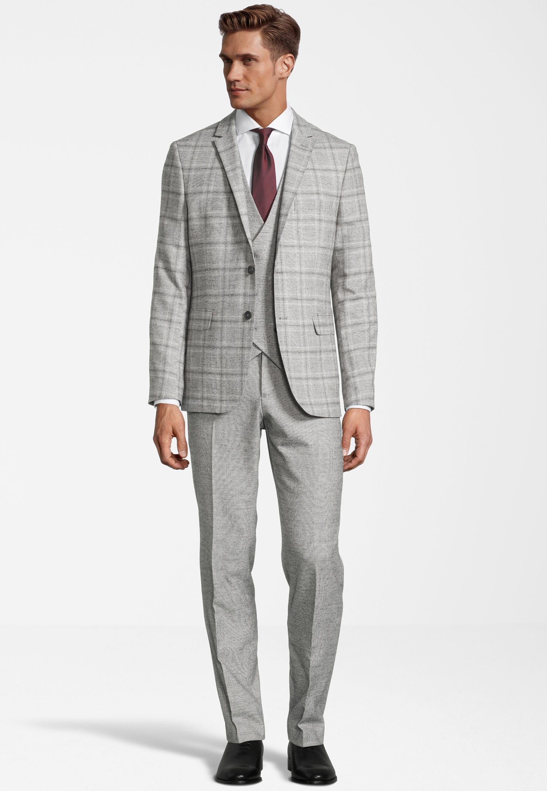 SteffenKlein Anzug Slim Fit (3-tlg) günstig online kaufen