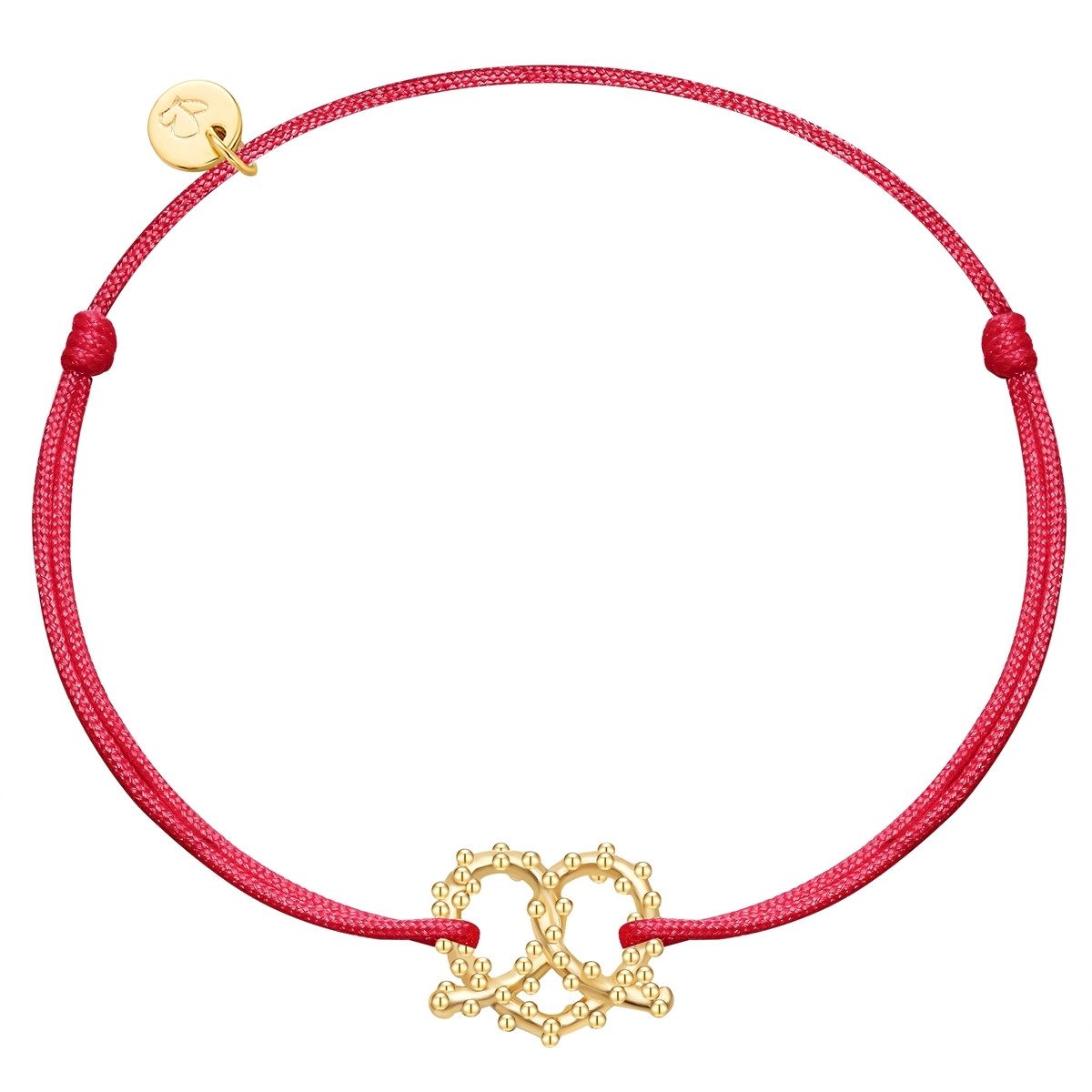 Glanzstücke München Armband Herz-Breze gelbgold, mit günstig online kaufen